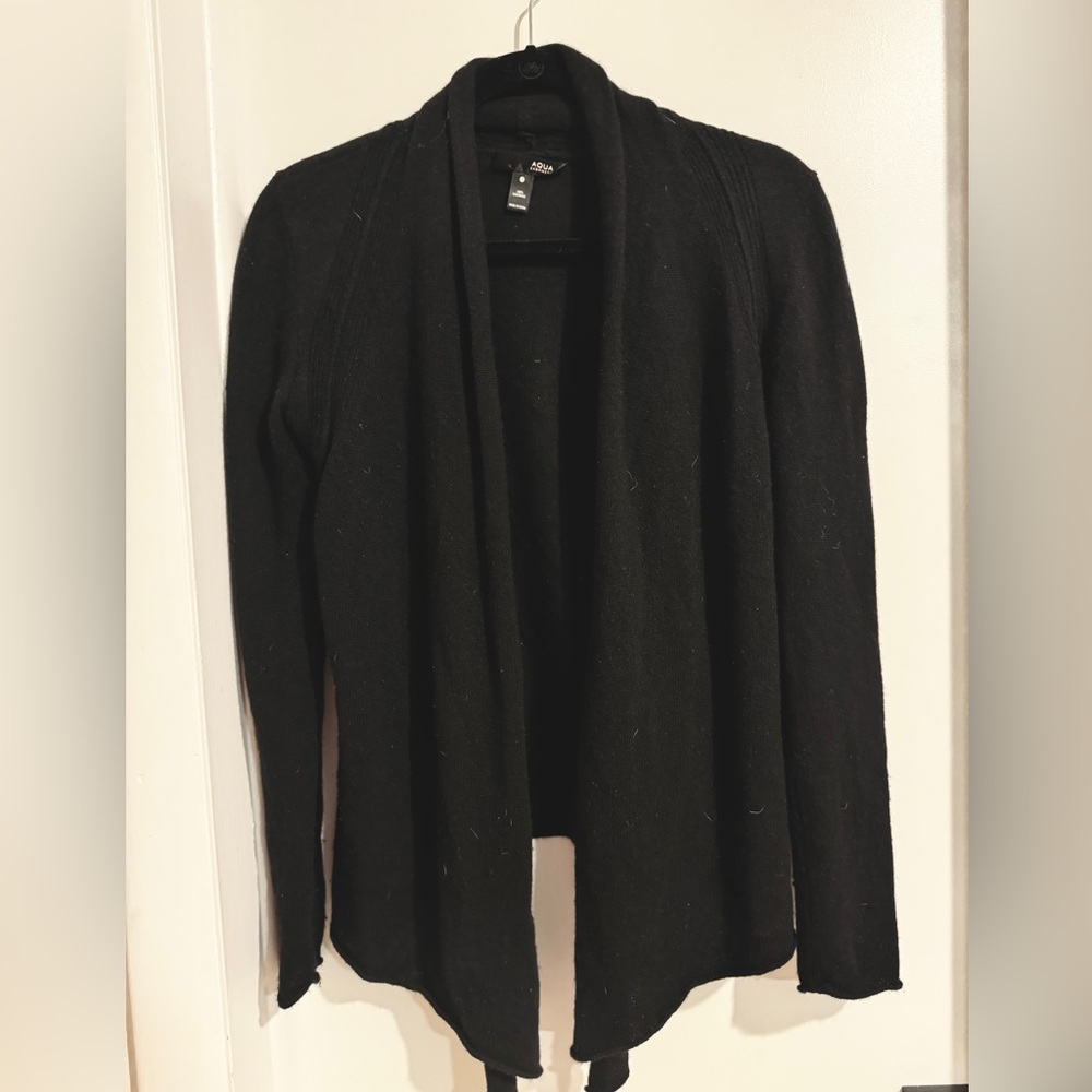 Aqua 100% Cashmere Cardigan